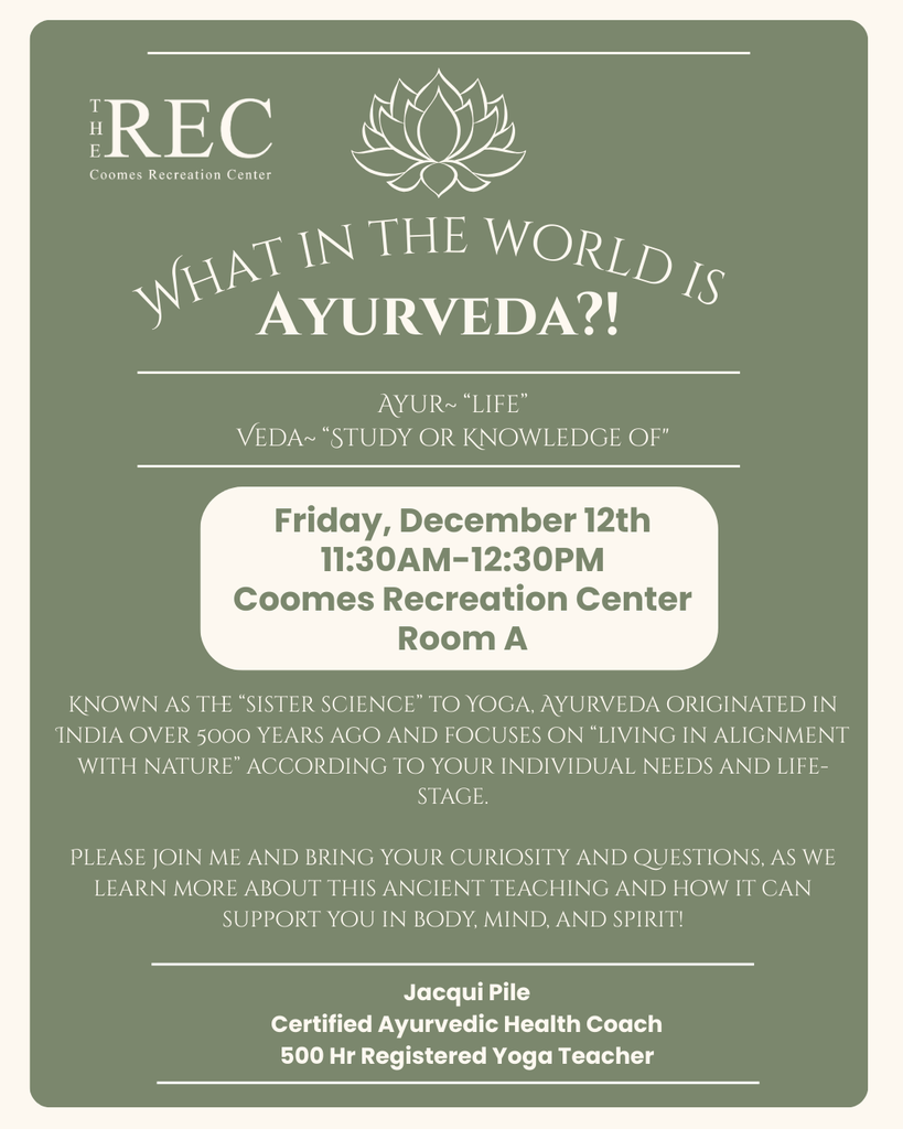 Ayurveda Flyer