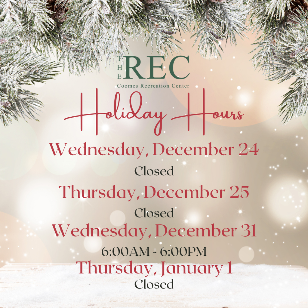 Holiday Hours