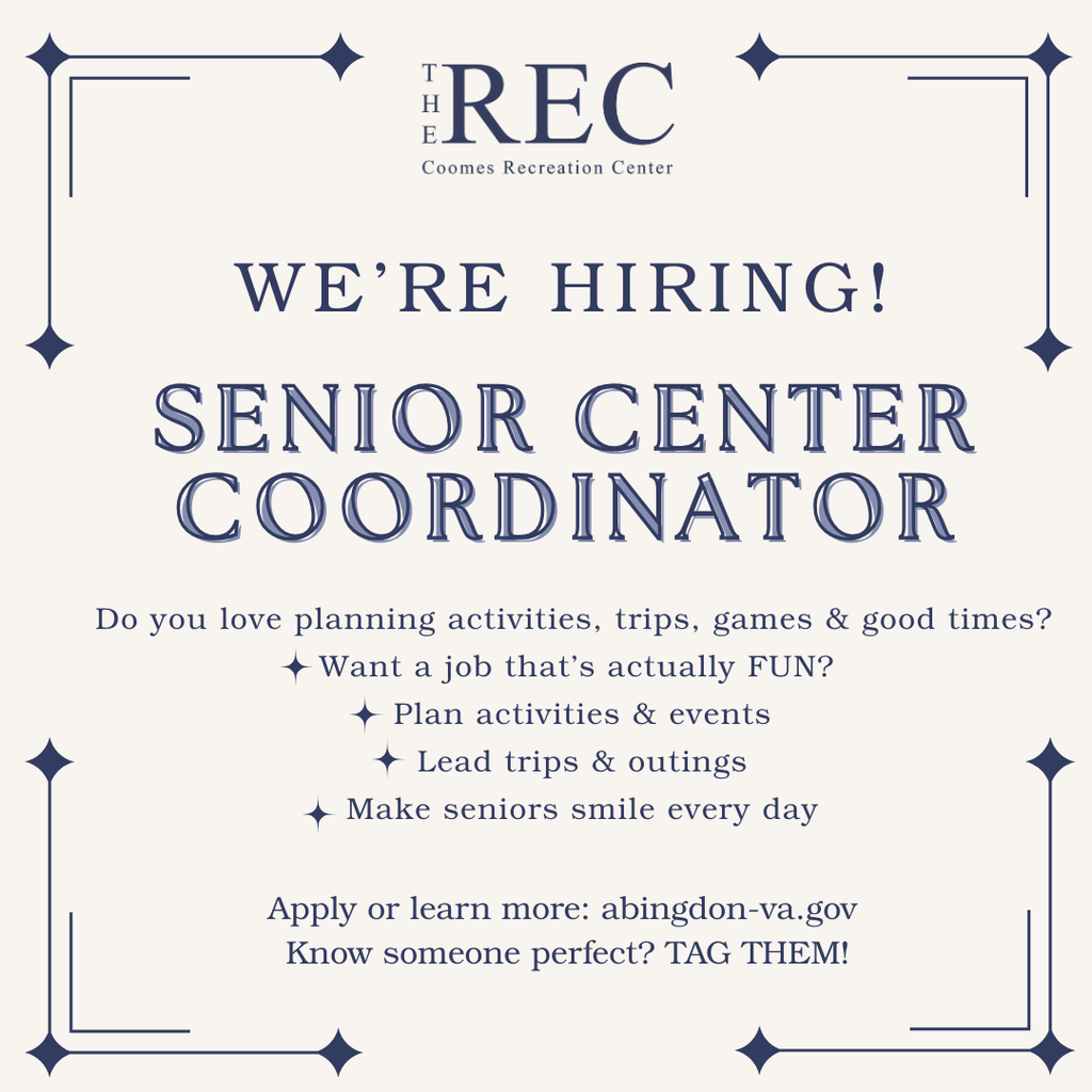 Senior Center Coordinator
