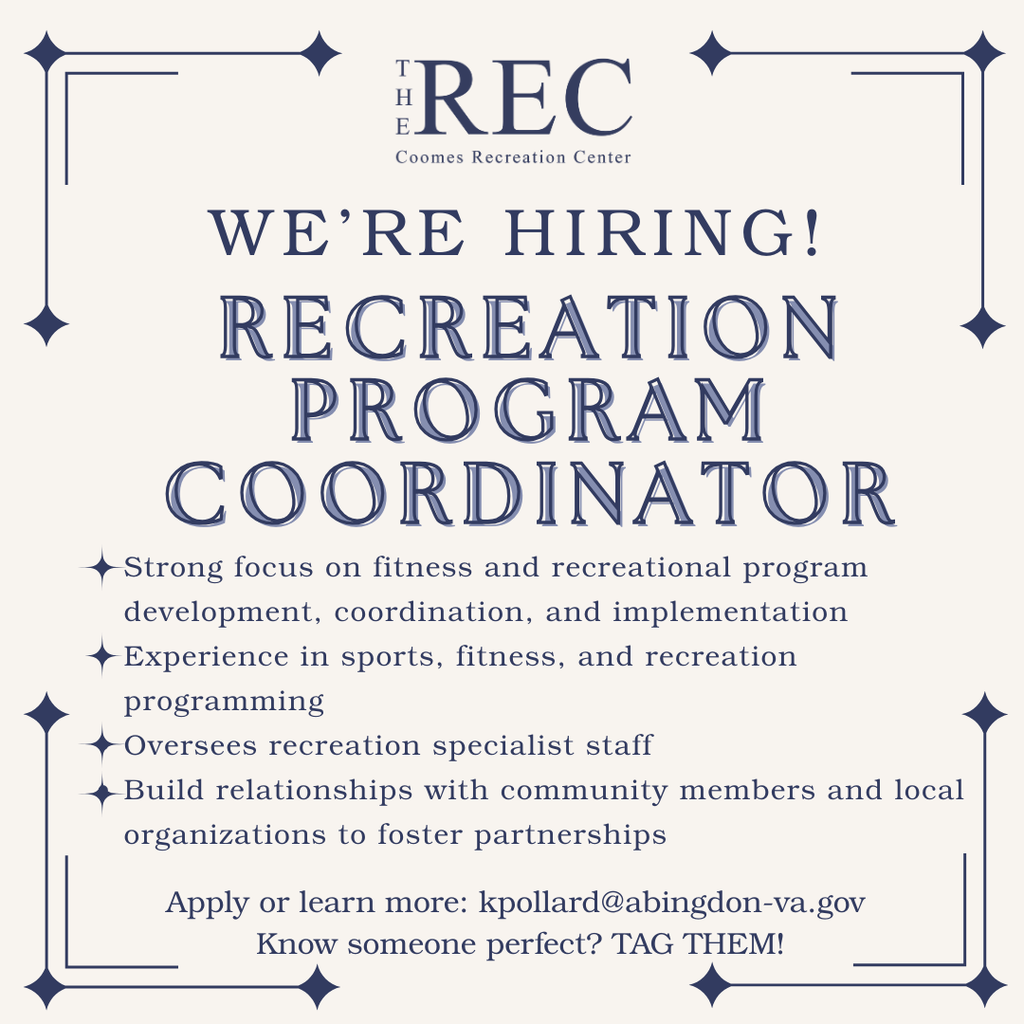 Senior Center Coordinator (1)