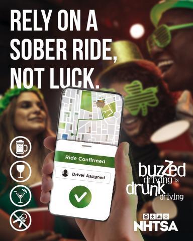 St. Patrick's Day Drive Sober Campaign