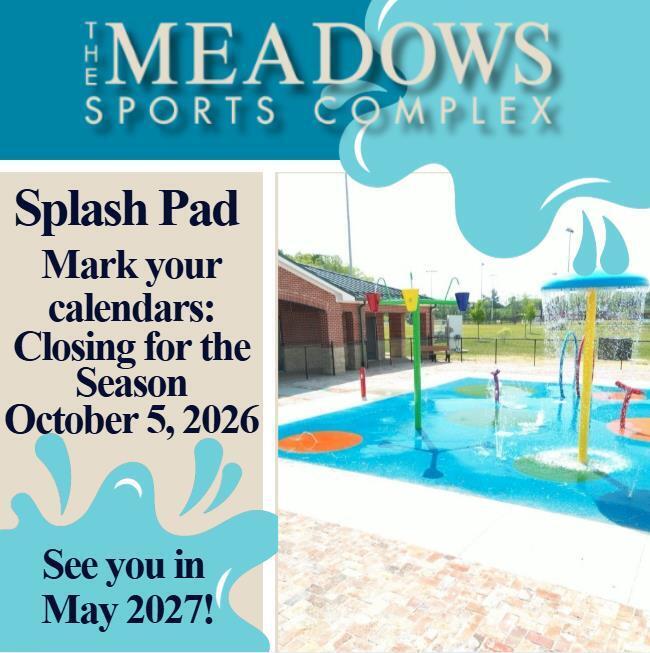 Splash Pad Closing