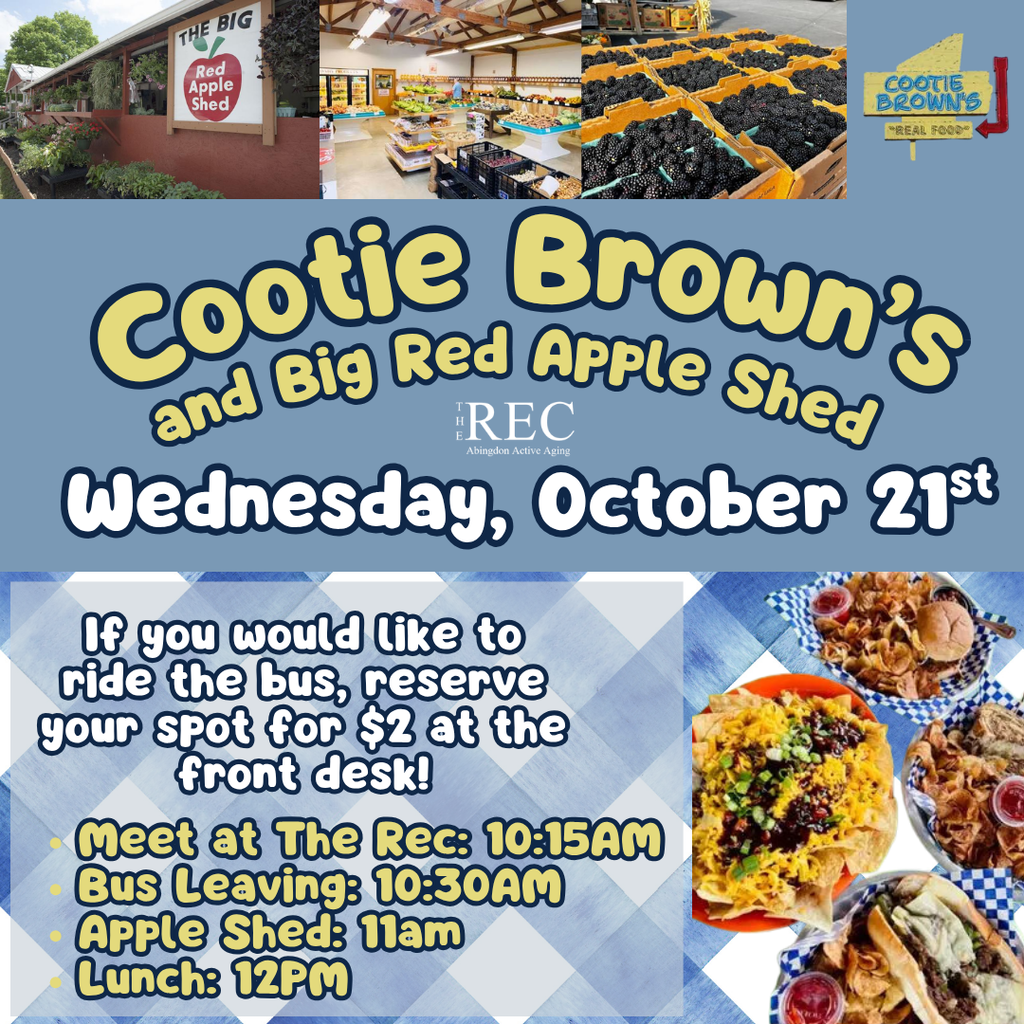 Cootie Brown's and Big Red Apple Shed