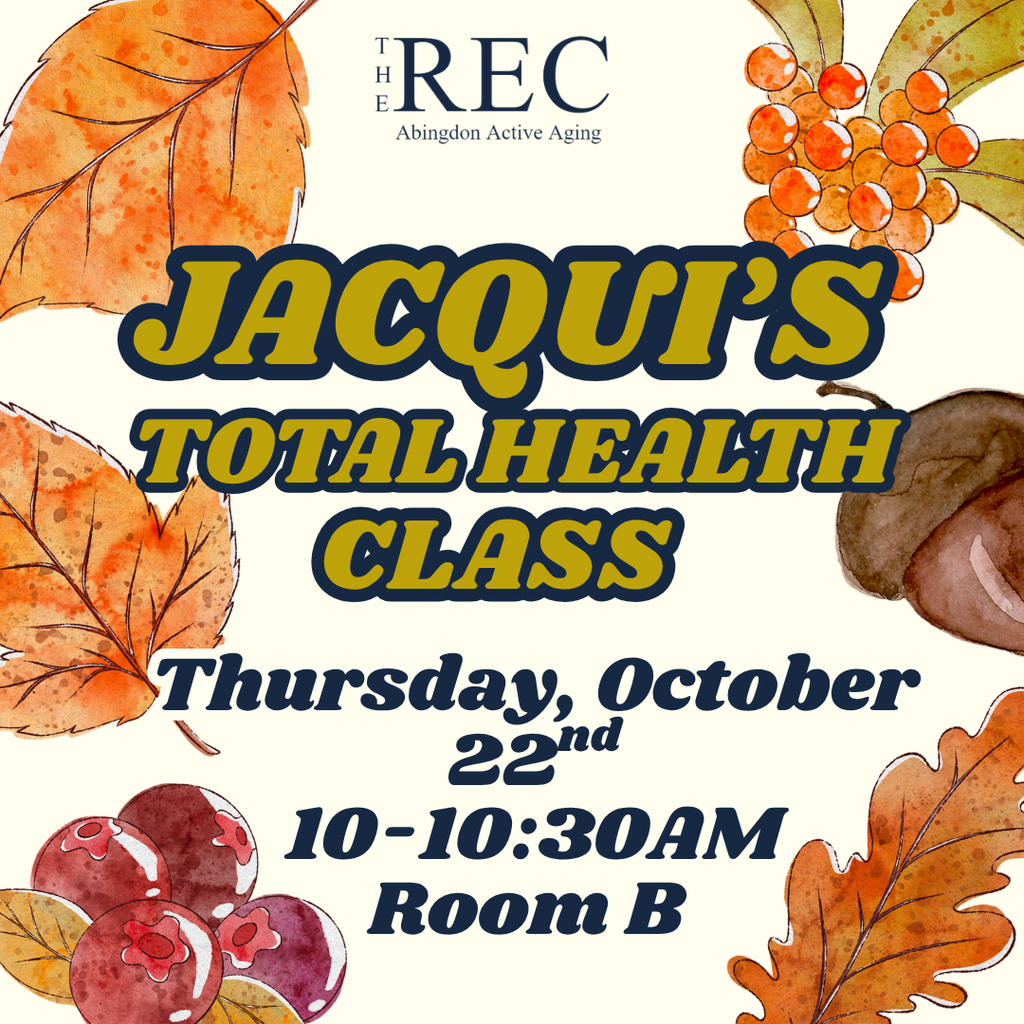 Jacqui's Total Health Class