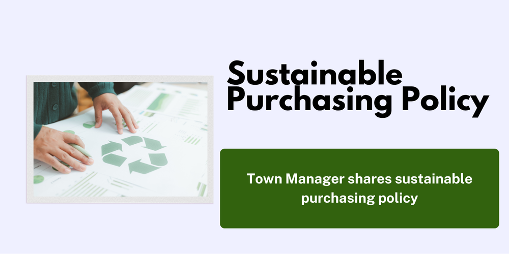 sustainable purchasing policy