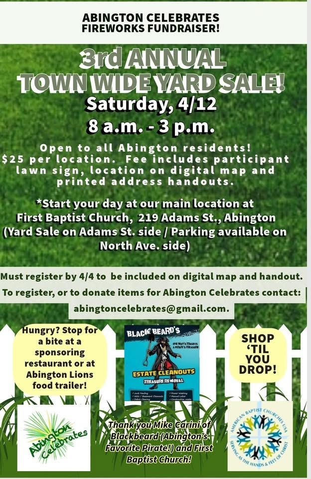 Town Wide Yard sale