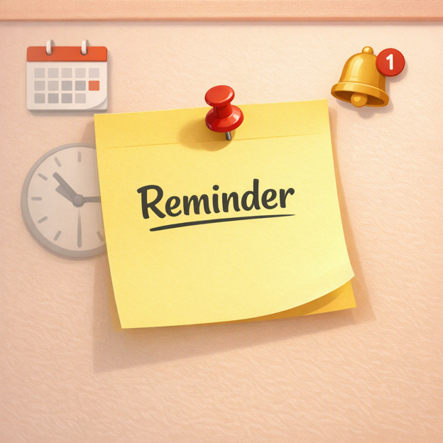 reminder note