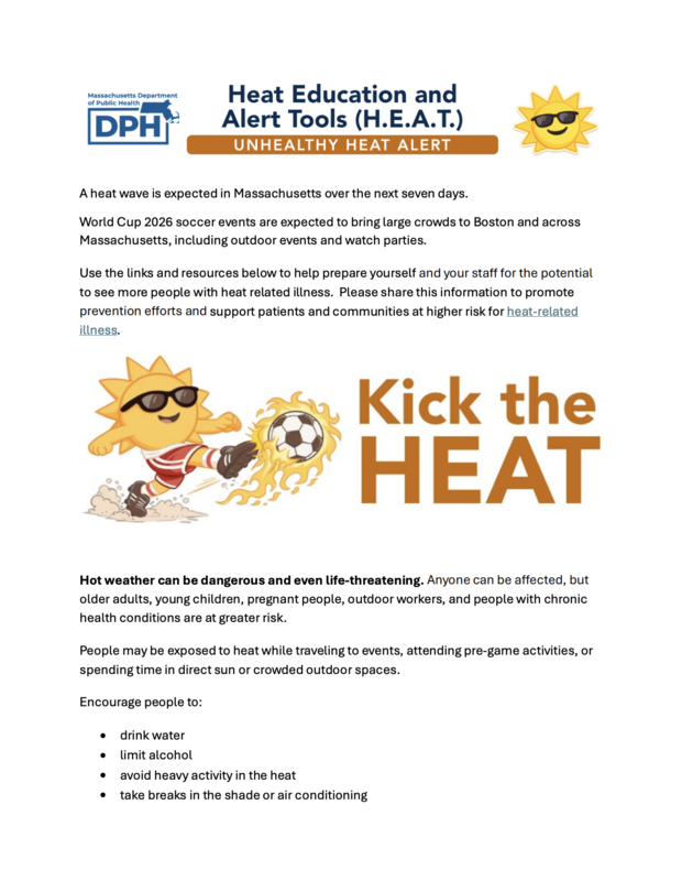 kick the heat
