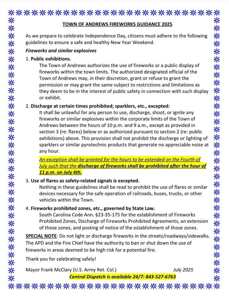 2025 Fireworks Guidance