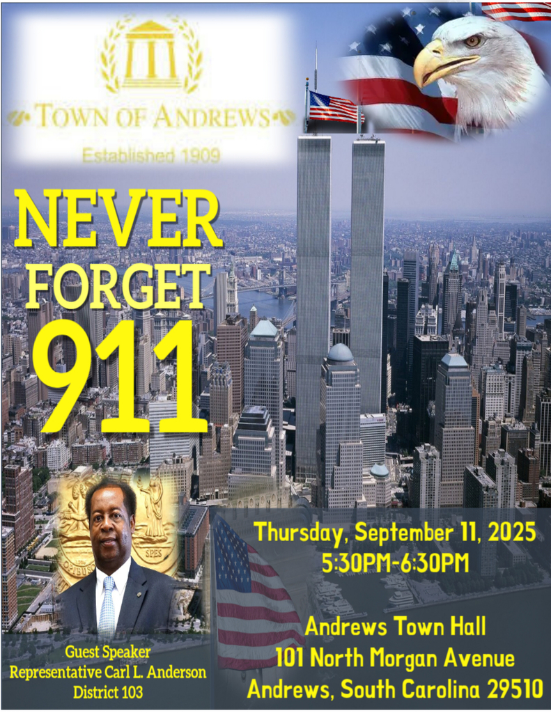 patriot's day ceremony flyer