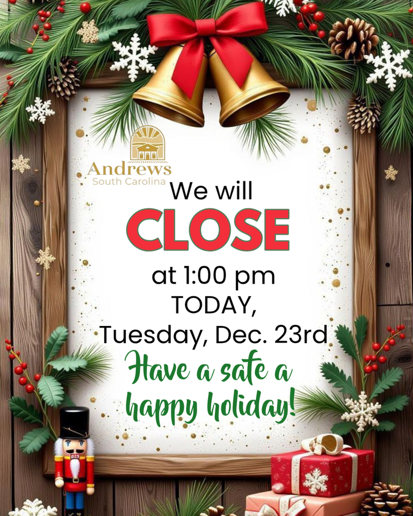 Early closure notice