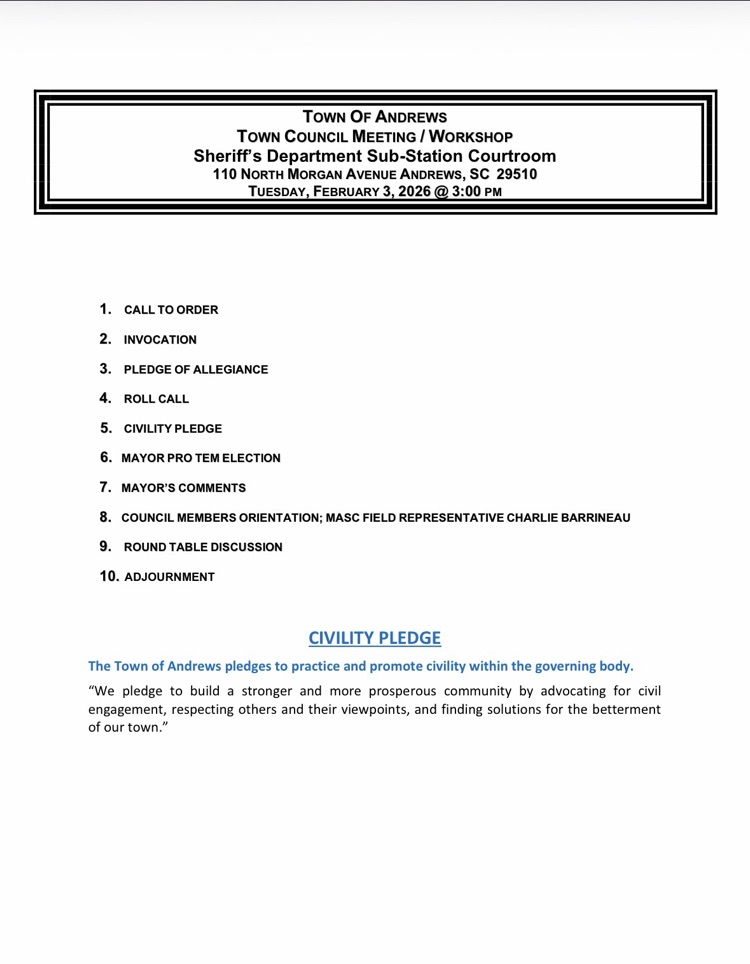 Council Orientation Workshop