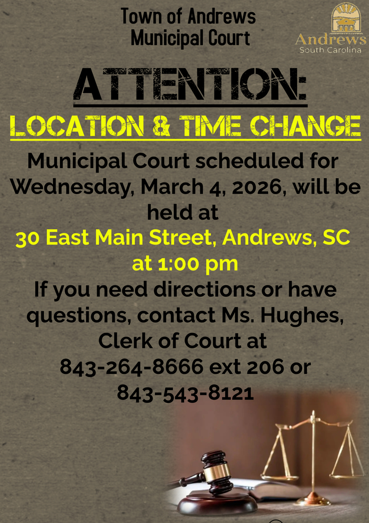 March 2026 Court Date and Time Change