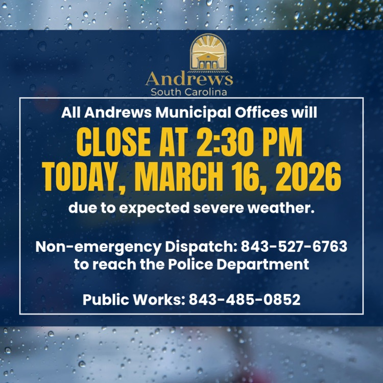 Early closure notice