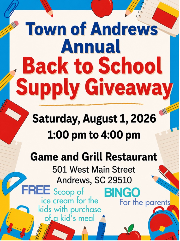 Annual Back to School Supply Giveaway
