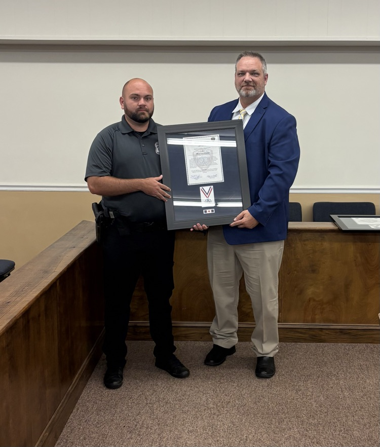 Chief Cockrell and Officer Hopkins