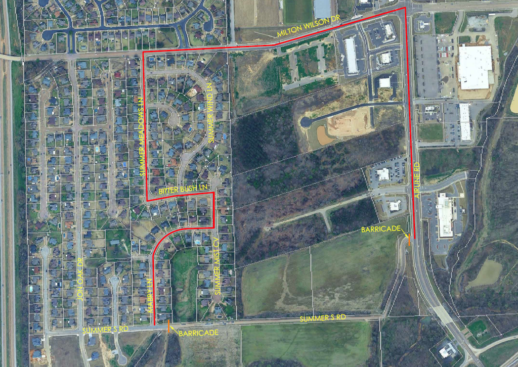 Summers Road Closure