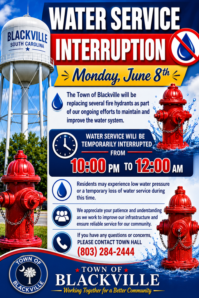 WATER INTERRUPTION 