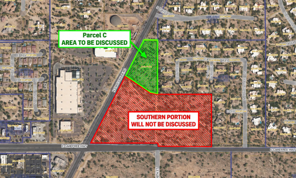 Parcel C Map for Neighborhood Meeting Notice