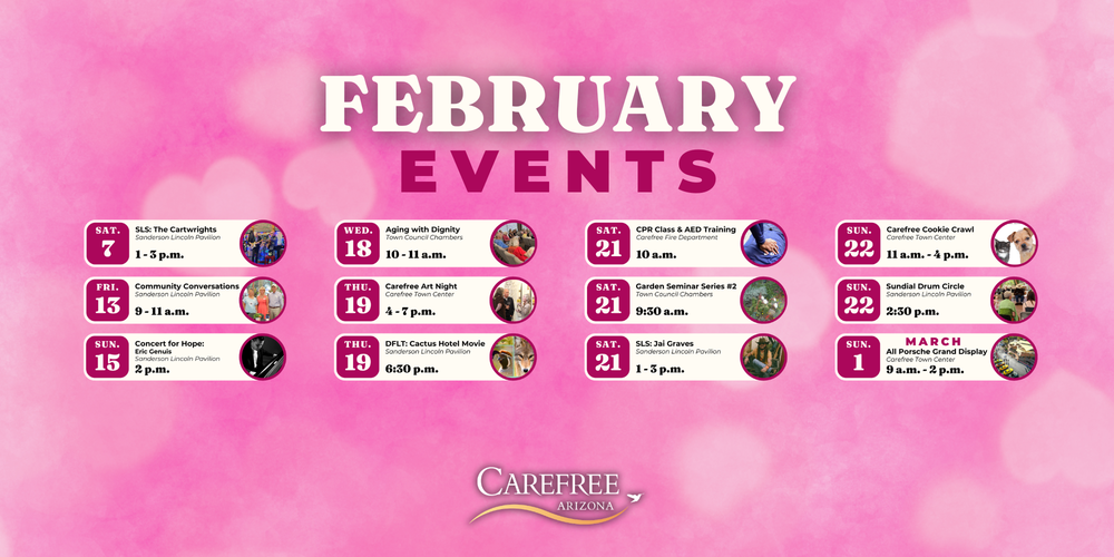 February Events Line-Up