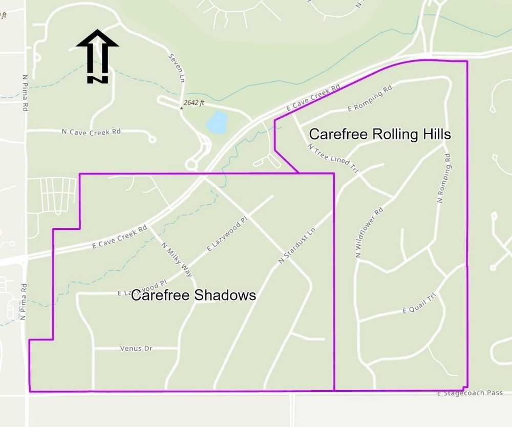 Street Pavement Project - Carefree Shadows & Carefree Rolling Hills