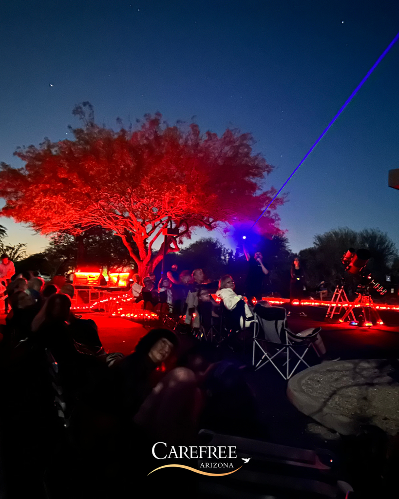 Speaker using laser pointer for the group