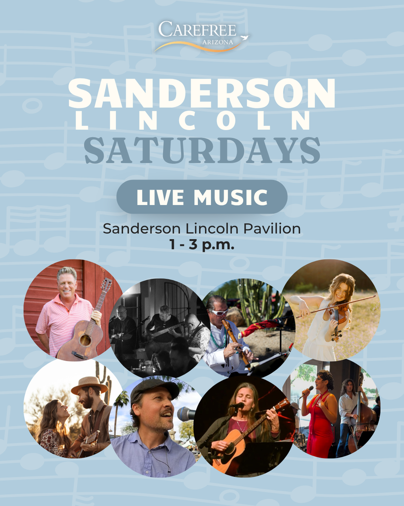 Sanderson Lincoln Saturdays - Lice Music in the Pavilion!