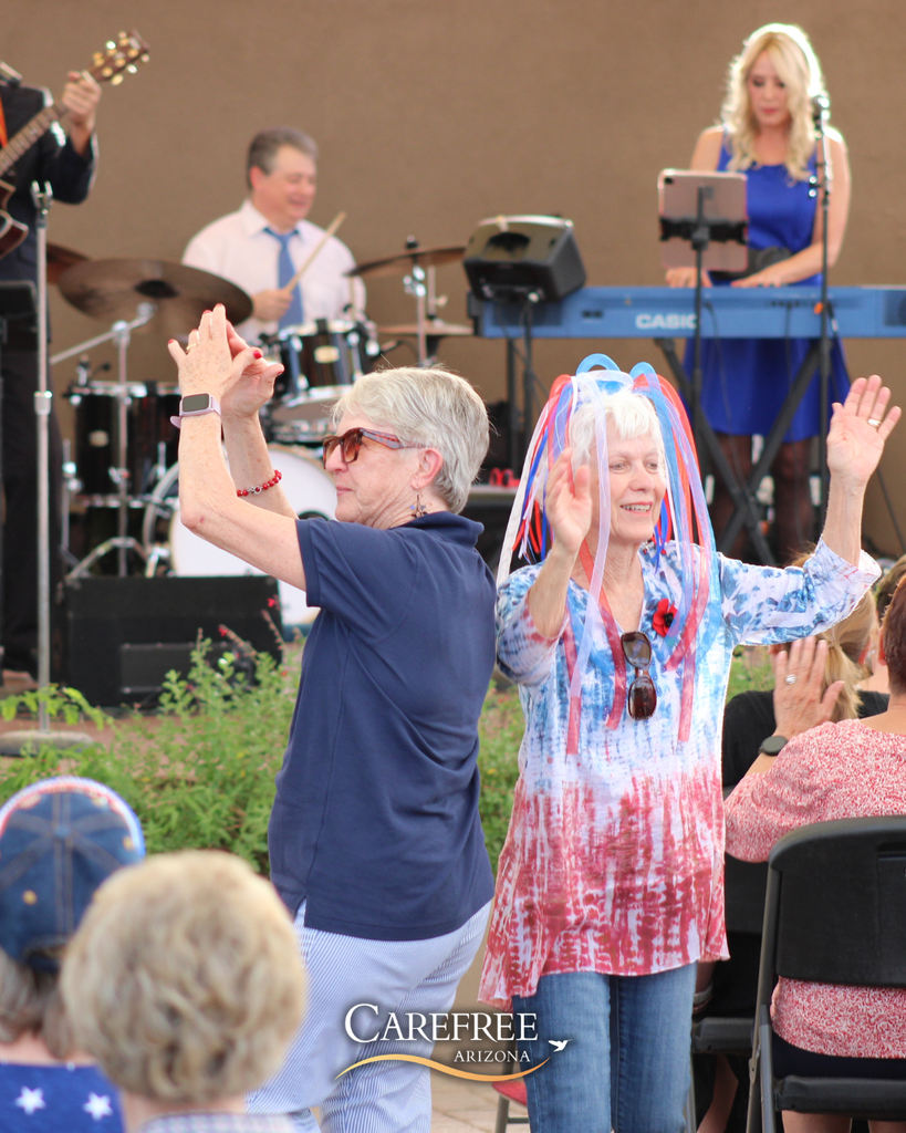 Women dancing and singing
