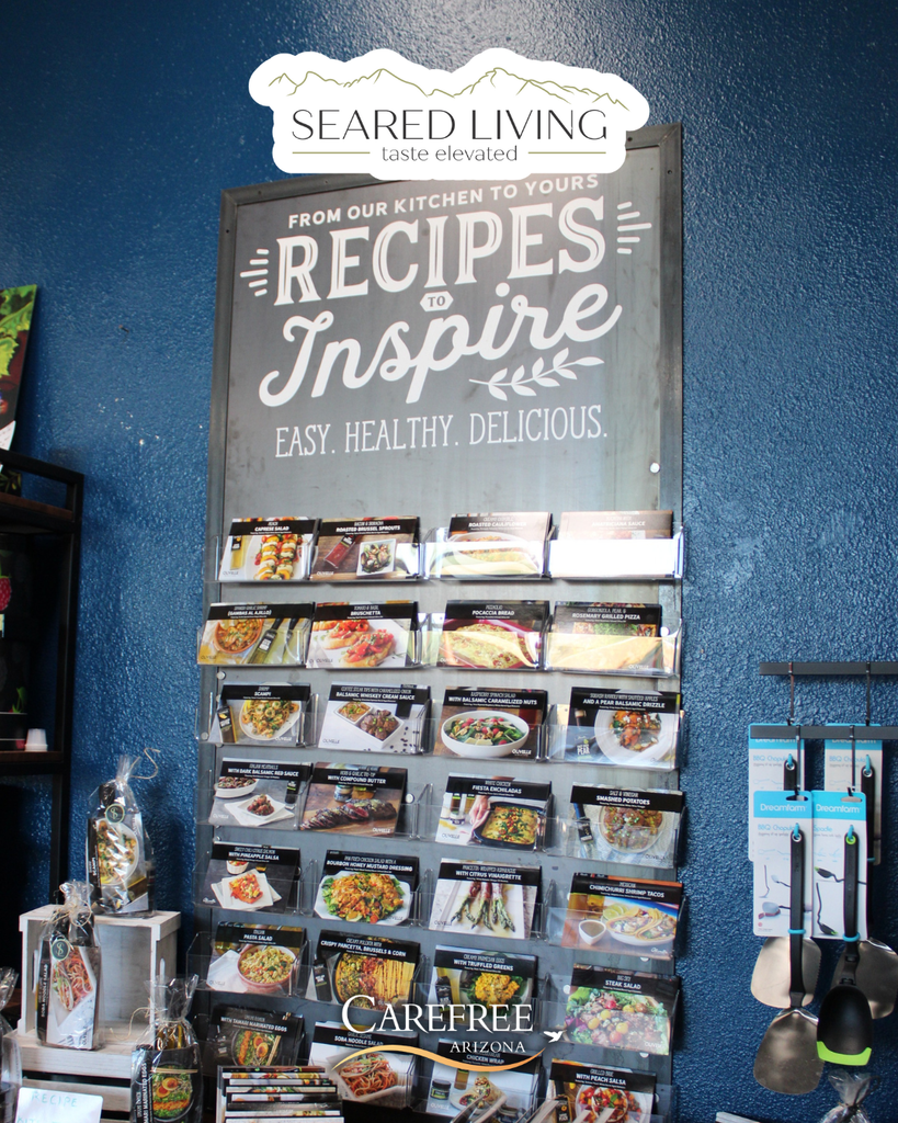 Recipe inspiration wall