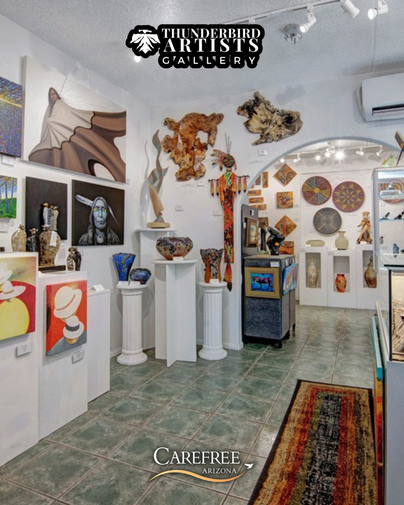 Inside the gallery
