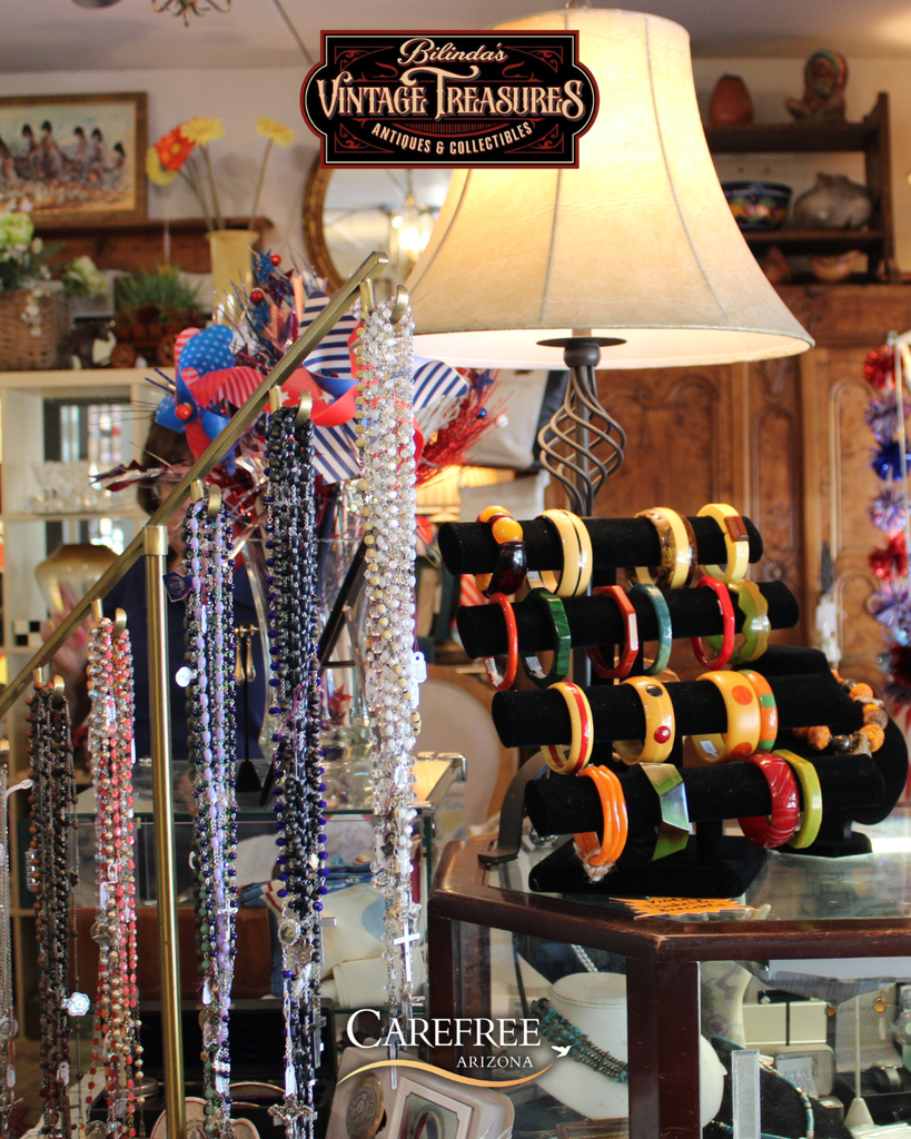Vintage rosaries and bracelets