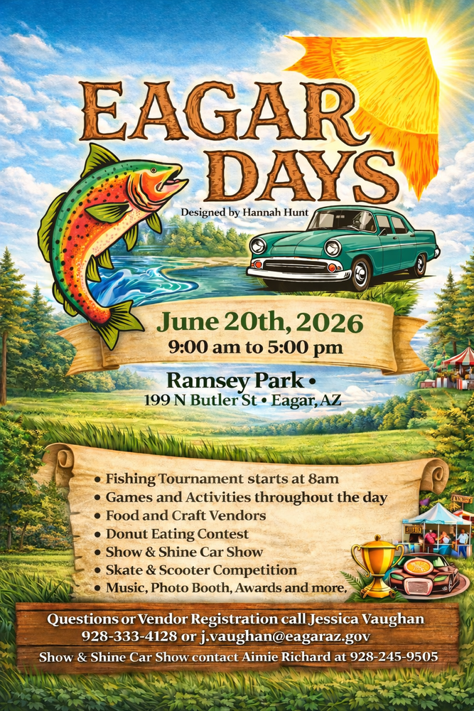 Eagar Days flyer