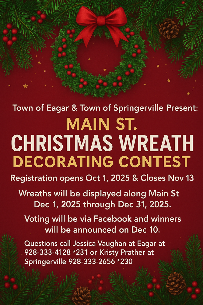 Wreath Contest Flyer