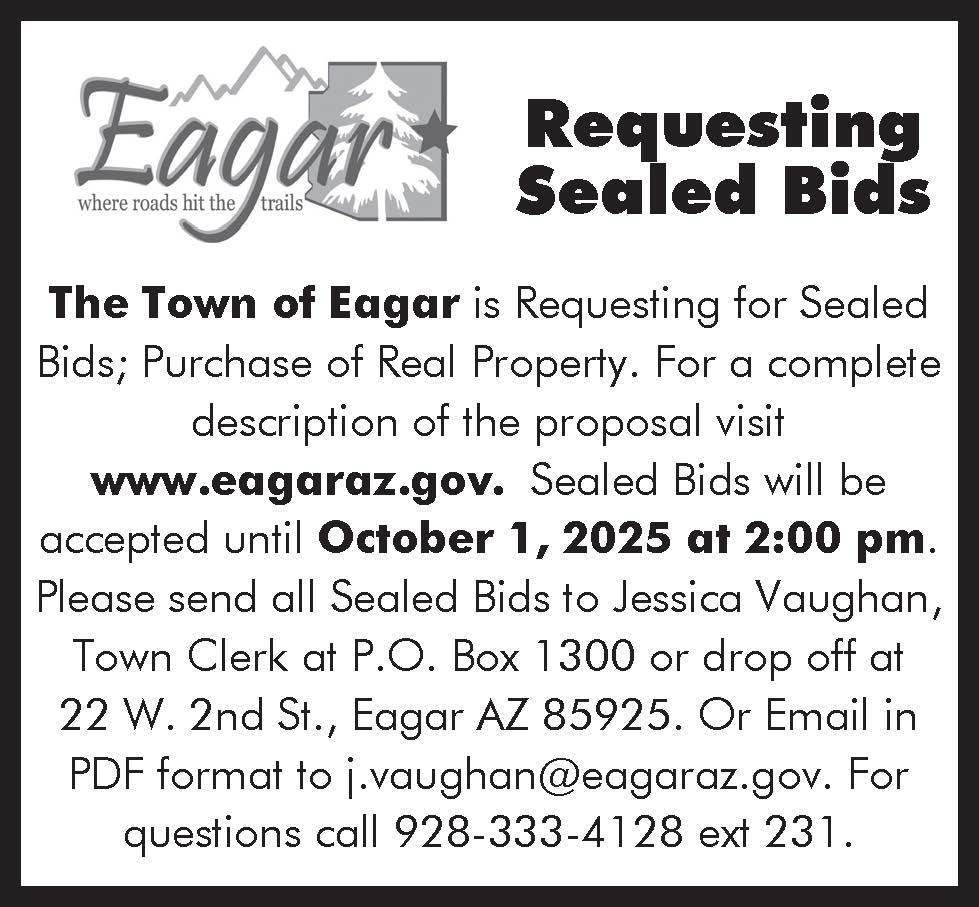 Eagar Town Sealed Bids