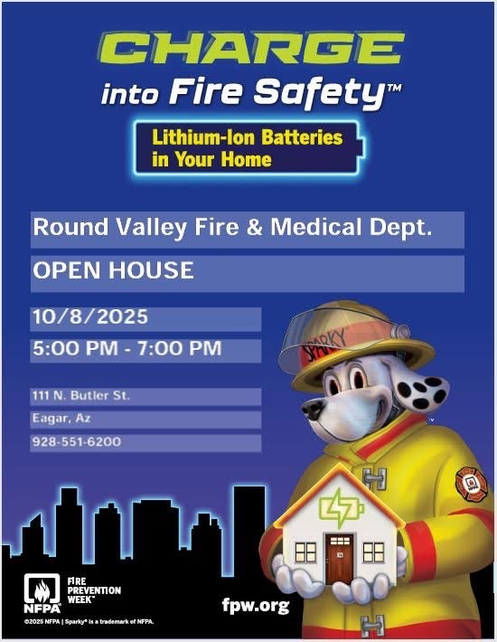 fire dept flyer - prevention week 