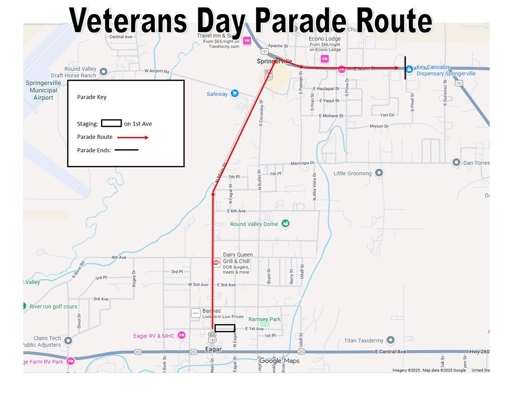 Parade Route Map