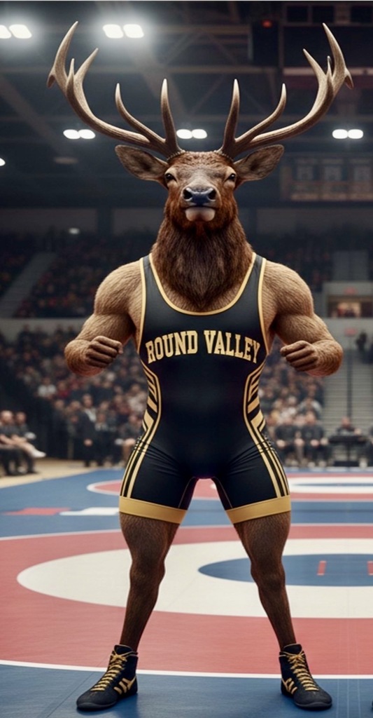 Elk Wrestler