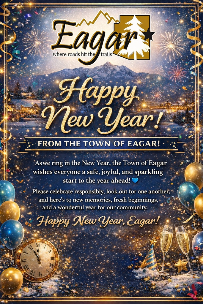 Happy New Year from the Town of Eagar flyer