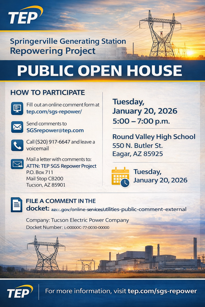 TEP Open House Flyer