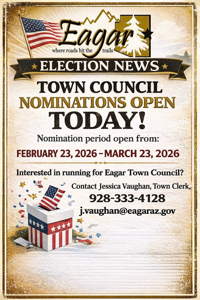 election news- nomination period is open.