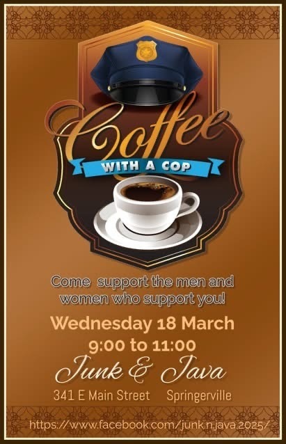 Coffee with a Cop Flyer 