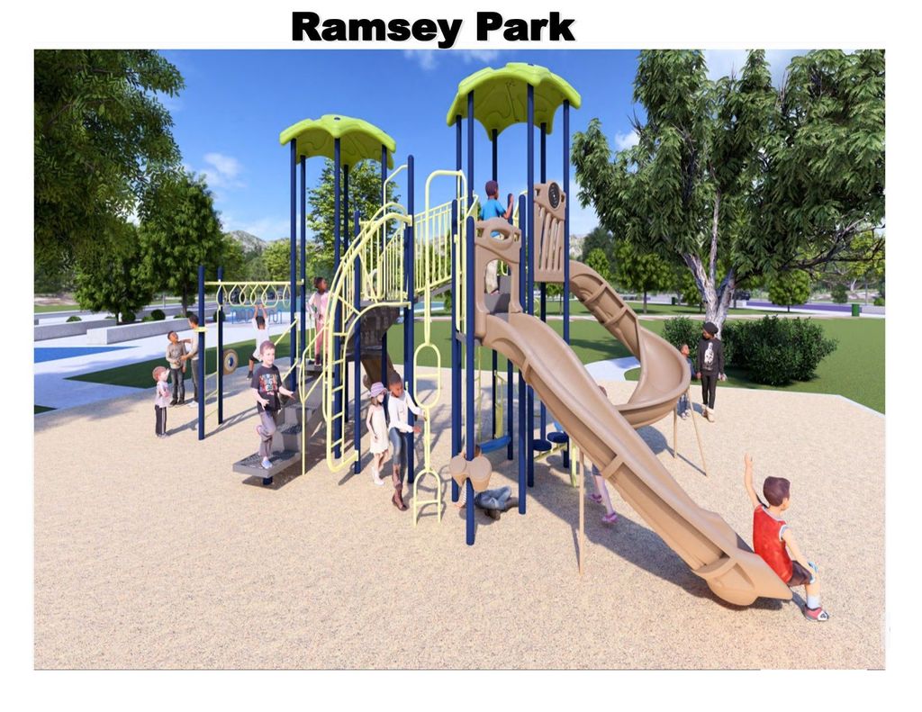 New equipment at Ramsey Park