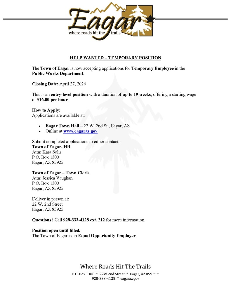 Temporary Employee AD 