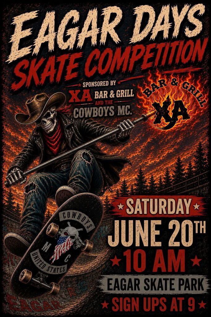 Eagar Days Skate Comp Flyer 