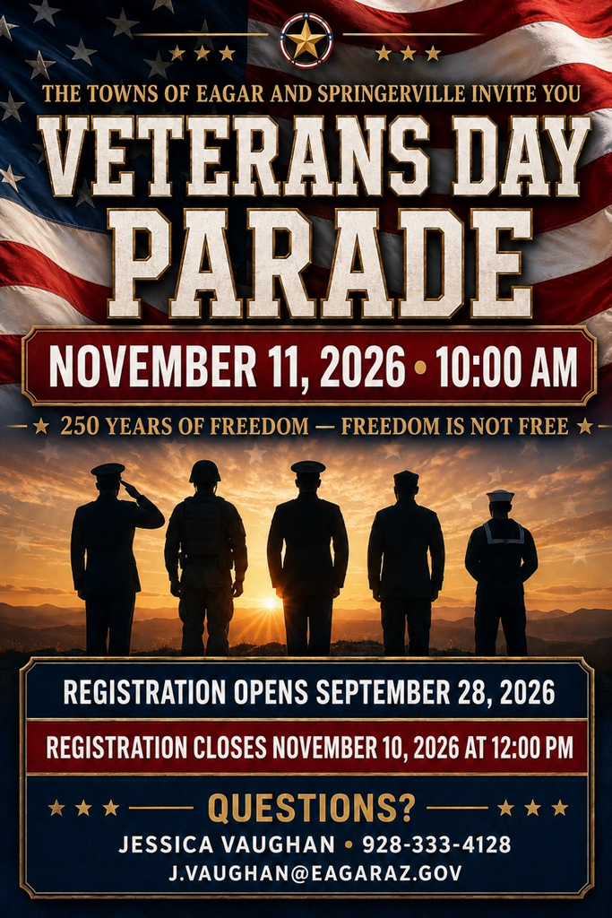 veterans days parade flyer
