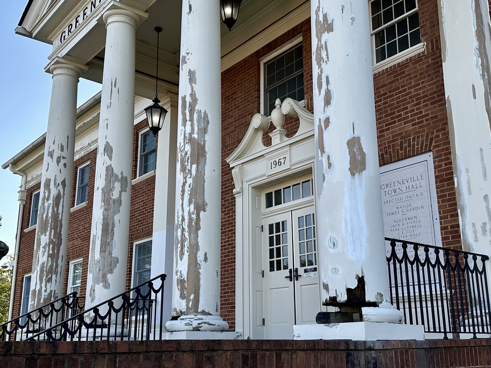 Greeneville Town Hall renovation
