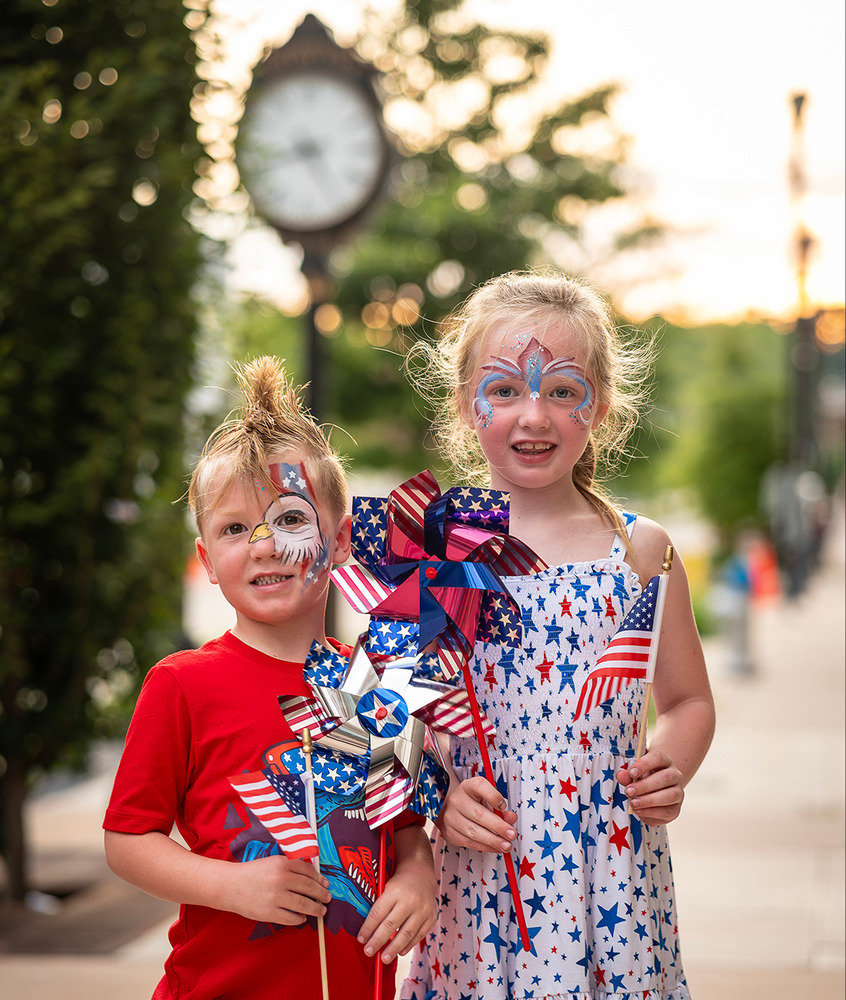Children at American Downtown