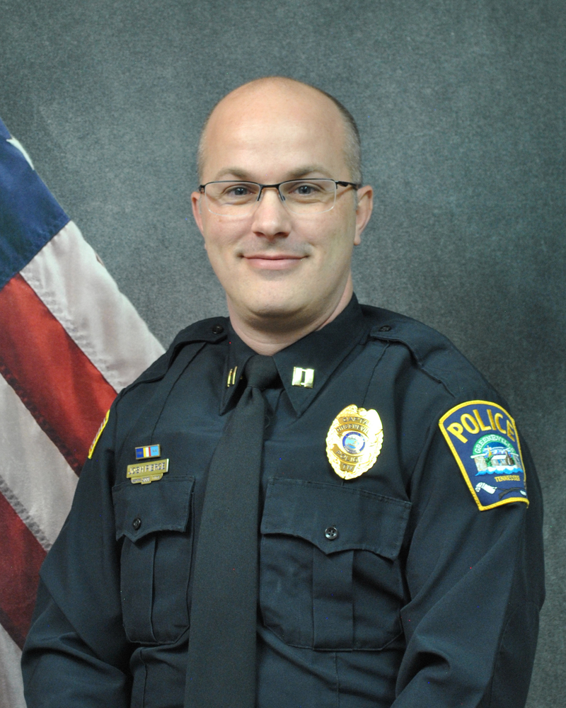 Greeneville Chief of Police Pierce