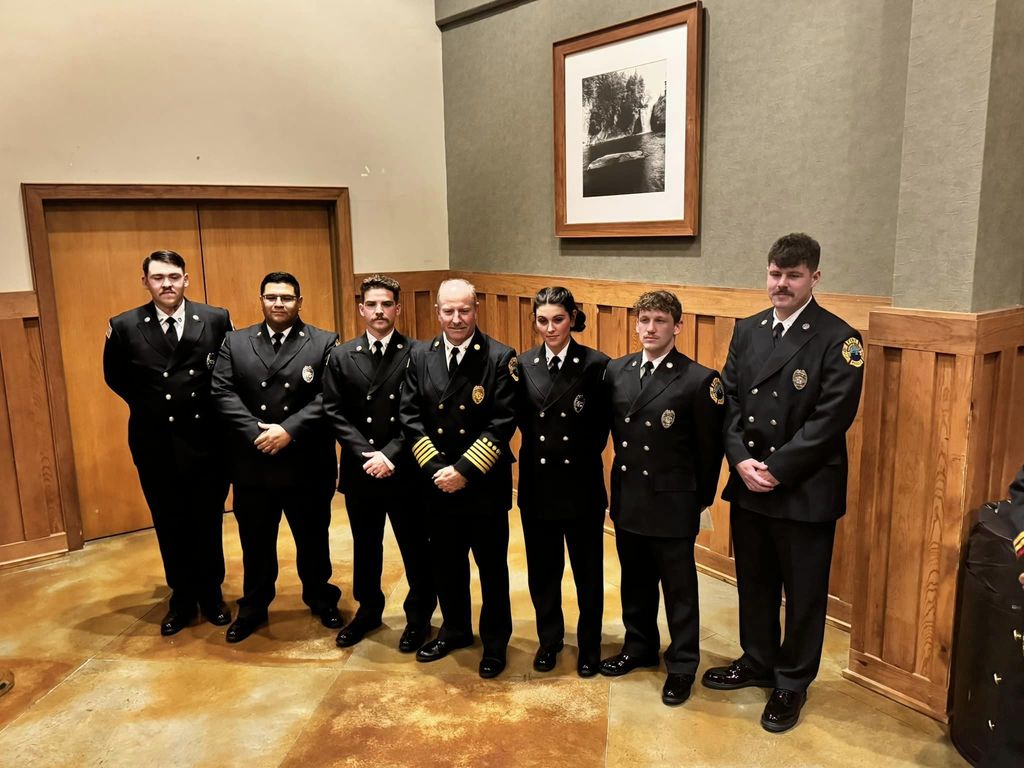 Chief Shipley and new recruits