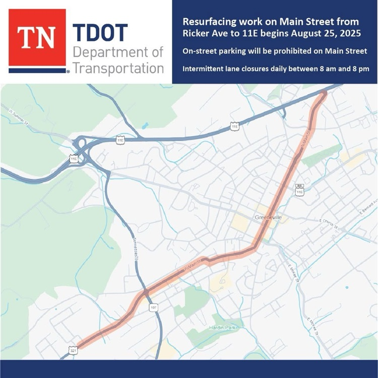 TDOT area of work